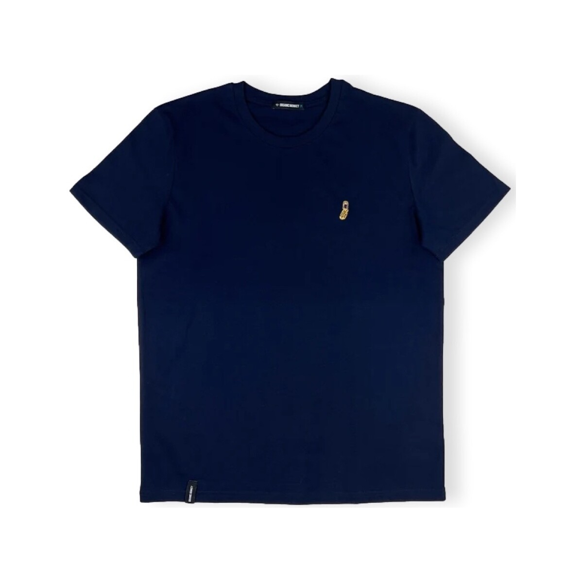 Textil Homem T-shirts e Pólos Organic Monkey T-Shirt Flip Phone - Navy Azul