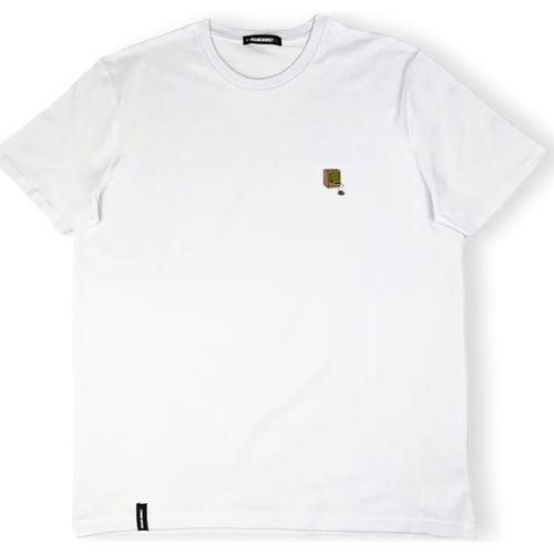 Textil Homem T-shirts e Pólos Organic Monkey T-Shirt Monkeytosh - White Branco