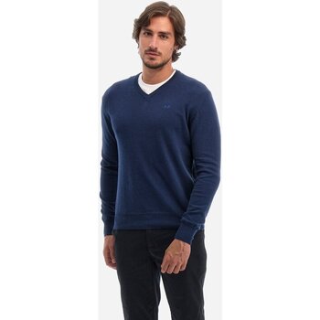 Textil Homem camisolas La Martina XMS001-YW084 Azul