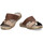 Sapatos Homem Sandálias Arizona 69418 Castanho