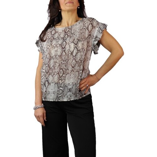 Textil Mulher camisas Café Noir JT933 Multicolor