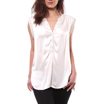 Textil Mulher camisas Deha B54010 Branco