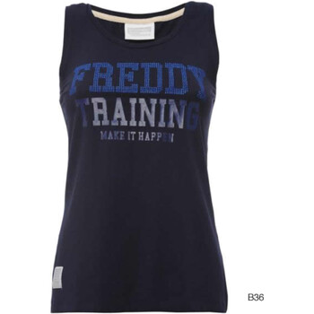 Textil Mulher Bisect LS T-shirt med lange ærmer Freddy S6WTCT7 Azul