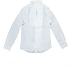 Textil Mulher camisas Lacoste CF6091 Branco