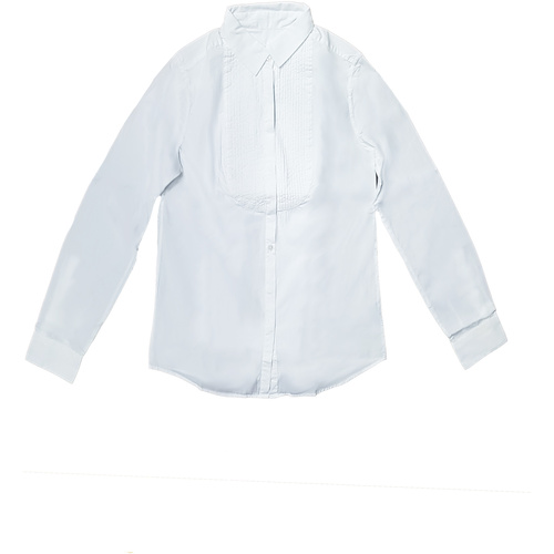 Textil Mulher camisas Lacoste CF6091 Branco