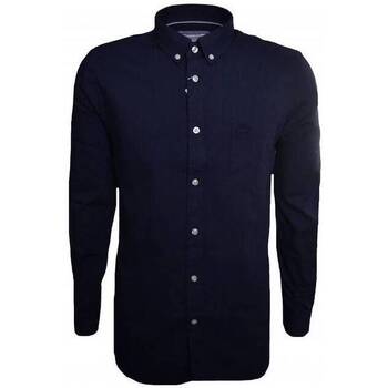 Textil Homem Camisas mangas comprida Gri Lacoste CH9597 Azul