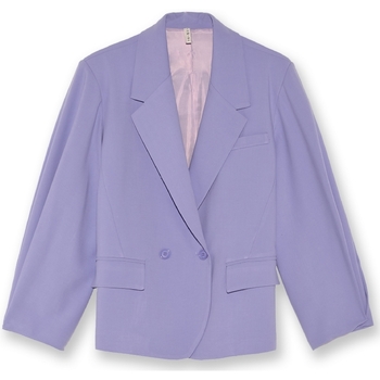 Textil Mulher Casacos/Blazers Lumina L2810 Violeta