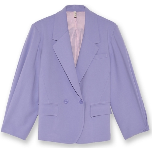 Textil Mulher Casacos/Blazers Lumina L2810 Violeta