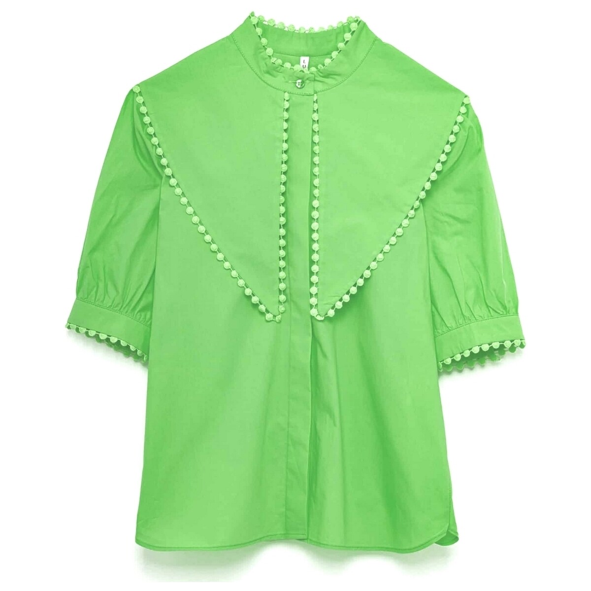 Textil Mulher camisas Lumina L3112 Verde