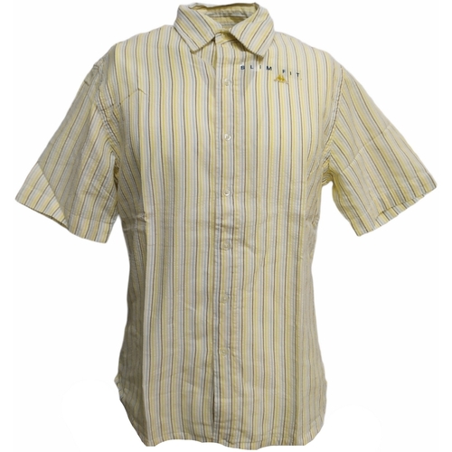 Textil Homem Camisas mangas comprida Kappa 6003HJ0 Amarelo