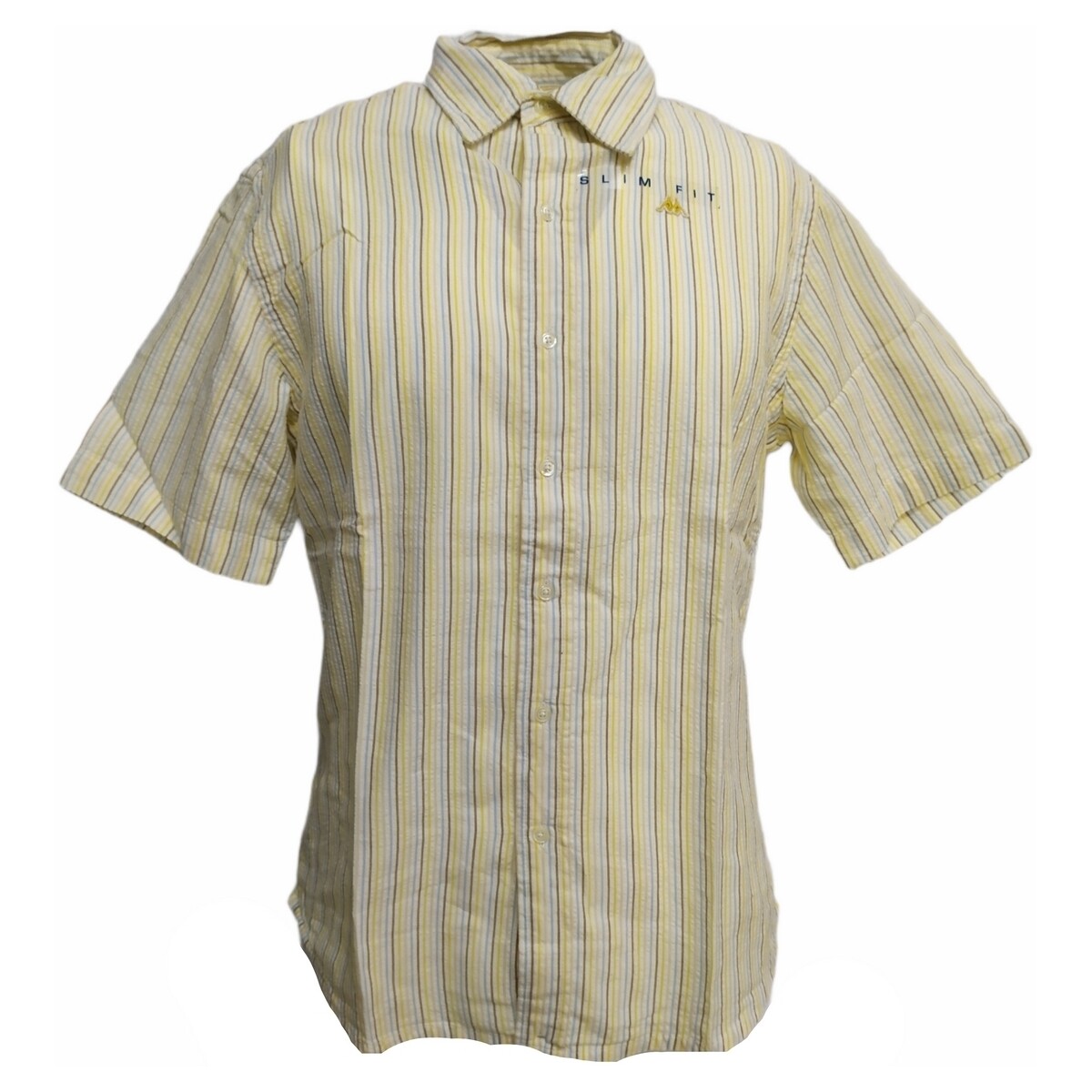 Textil Homem Camisas mangas comprida Kappa 6003HJ0 Amarelo
