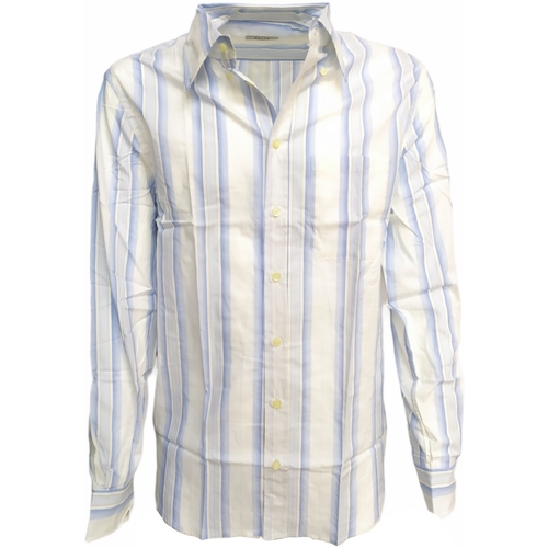 Textil Homem Camisas mangas comprida Belfe 03520 Branco