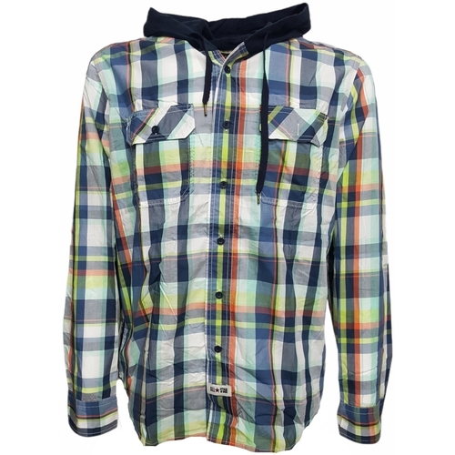 Textil Homem Camisas mangas comprida Converse 1EU440A Multicolor