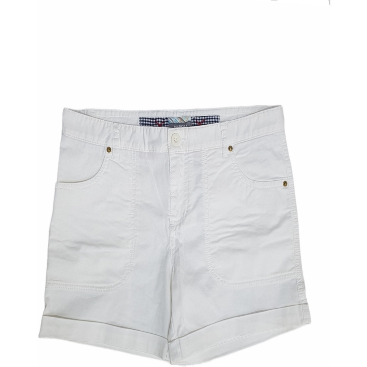 Textil Mulher Shorts / Bermudas Diadora Schuhe 155401 Branco