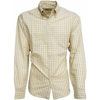 Textil Homem Camisas mangas comprida Fila I18659 Bege