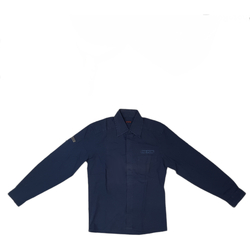 Textil Homem Camisas mangas comprida Playlife 5608EG33C Azul