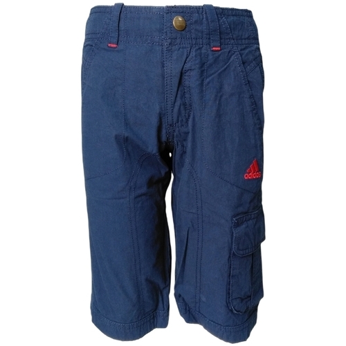 Textil Rapaz Shorts / Bermudas adidas Waffle Originals X12571 Azul