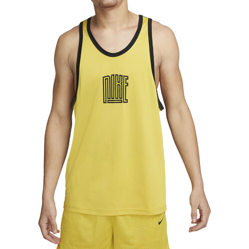 Textil Homem Tops sem mangas Nike kobe DH7136 Amarelo