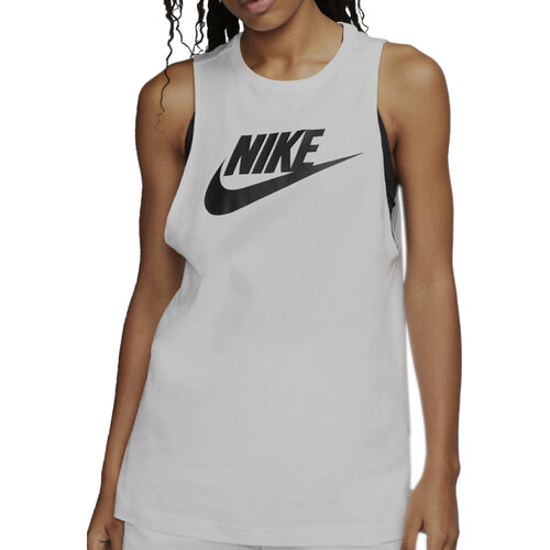Textil Mulher nike roshe slip on cheap tickets discount code Nike CW2206 Branco