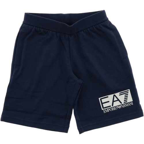 Textil Rapaz Shorts / Bermudas EMPORIO ARMANI EA1041 3131 MateriałA7 3GBS52-BJ05Z Azul