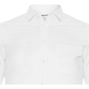 Textil Homem Camisas mangas comprida Lacoste surv CH4861 Branco