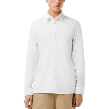 Textil Homem Camisas mangas comprida Full Lacoste CH5253 Branco