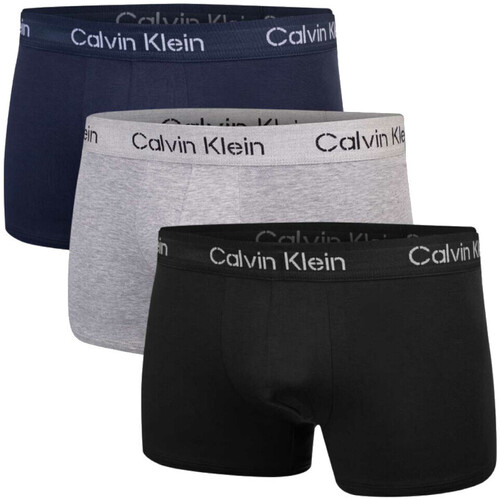 Roupa de interior Homem Boxer Tour Calvin Klein Jeans Tanga Tour Calvin Klein 000NB3709A Cinza