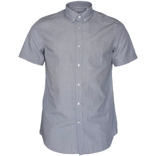 Textil Homem Camisas mangas curtas Lacoste CH6098 Cinza