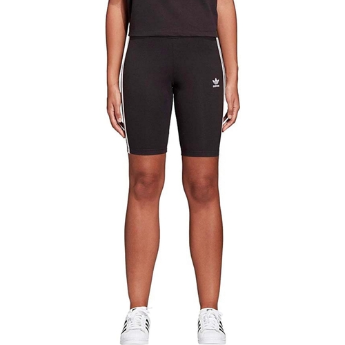 Textil Mulher Shorts / Bermudas logo adidas Originals DV2605 Preto