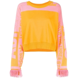 Textil Mulher camisolas adidas Originals ED7649 Amarelo