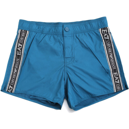 Textil Homem Cuoio e shorts de banho Emporio Armani EA7 902039-0P734 Verde