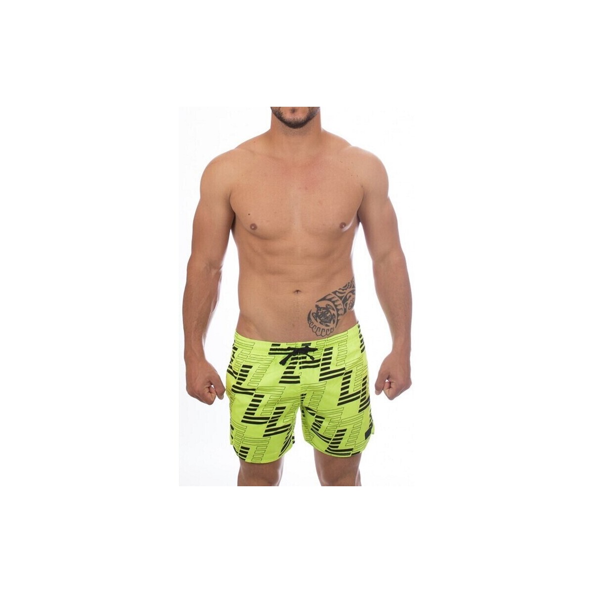 Textil Homem Fatos e shorts de banho Emporio Armani logo-print crewneck T-shirtA7 902000-7P744 Amarelo