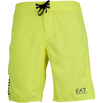 Textil Homem Fatos e shorts de banho Jersey Belted Midi Waisted DressA7 902006-6P730 Amarelo
