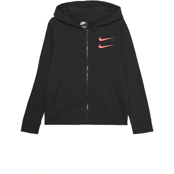 Textil Rapaz Sweats Nike CU9206 Preto