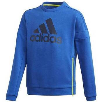 Textil Rapaz Sweats adidas Originals GE0910 Azul