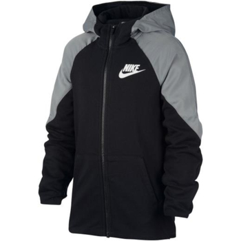 Textil Rapaz Sweats Nike Club CU9222 Preto