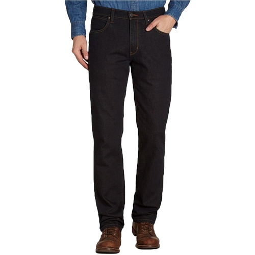 Textil Homem Marca emblemática de calças jeans Wrangler W120-T3 Preto