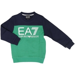 Textil Rapaz Sweats Emporio Armani EA7 6YBM57-BJ07Z Verde