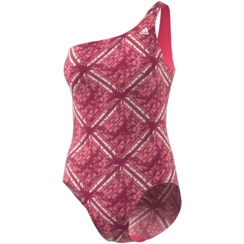 Textil Mulher Fatos de banho zipper adidas Originals GM3896 Vermelho