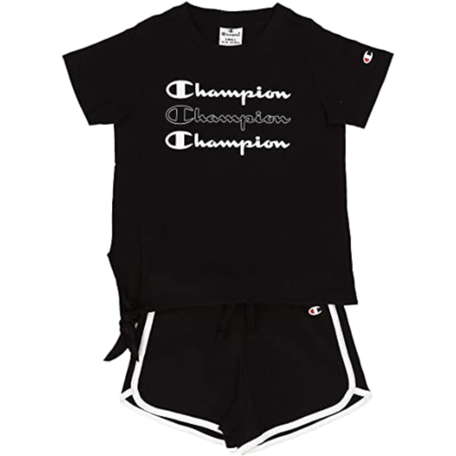 Textil Rapariga Tops e soutiens de desporto Champion 403821 Preto