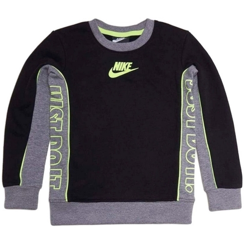 Textil Rapaz Sweats Sneakers Nike 86H469 Preto