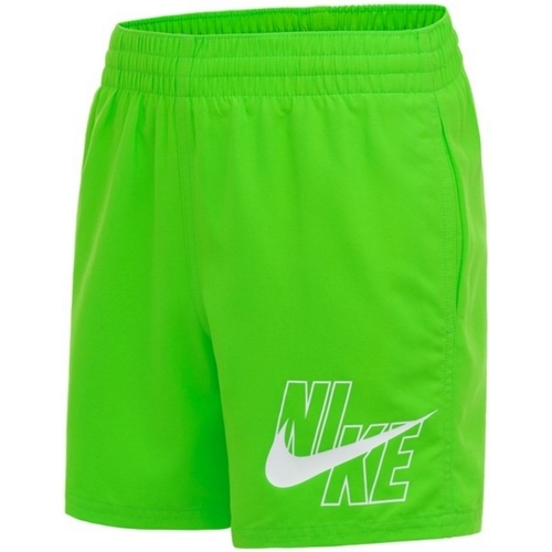 Textil Rapaz Fatos e shorts de banho logo Nike NESSA771 Verde