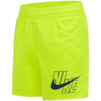 Textil Rapaz Fatos e shorts de banho sequent Nike NESSA771 Amarelo