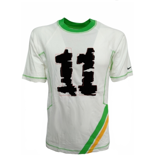 Textil Homem T-Shirt mangas curtas Nike 125335 Branco