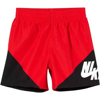 Textil Rapaz Fatos e shorts de banho Nike style NESSA777 Vermelho