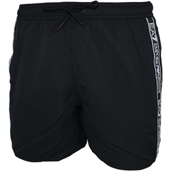 Textil Homem Fatos e shorts de banho Jersey Belted Midi Waisted DressA7 902000-2R734 Preto