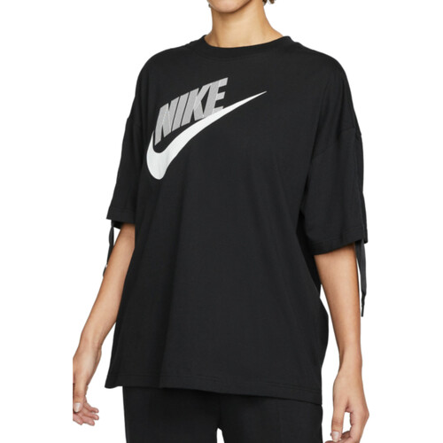 Textil Mulher Camisa Nike DV0335 Preto