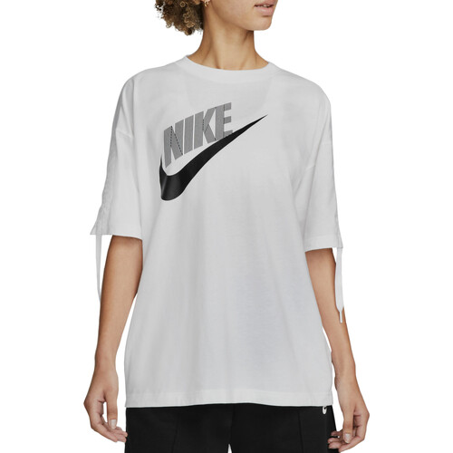 Textil Mulher Camisa Nike wheel DV0335 Branco
