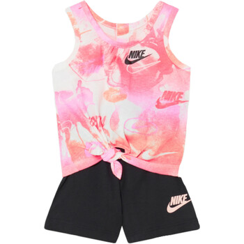 Textil Rapariga Todos os fatos de treino LOW Nike 36J569 Rosa