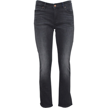Textil Mulher Marca emblemática de calças jeans Wrangler W24S-85 Cinza